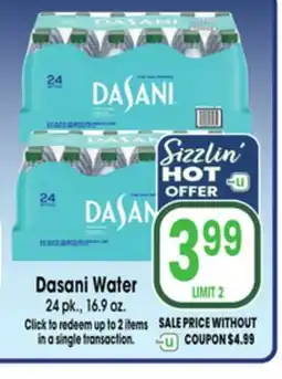 Jewel-Osco Dasani Water offer