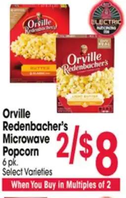 Jewel-Osco Orville Redenbacher's Microwave Popcorn offer