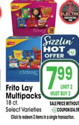 Jewel-Osco Frito Lay Multipacks offer