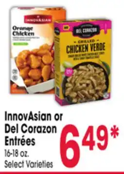 Jewel-Osco InnovAsian or Del Corazon Entrées offer