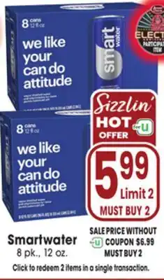 Jewel-Osco Smartwater offer
