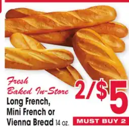 Jewel-Osco Mini French or Vienna Bread offer