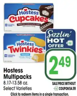 Jewel-Osco Hostess Multipacks offer