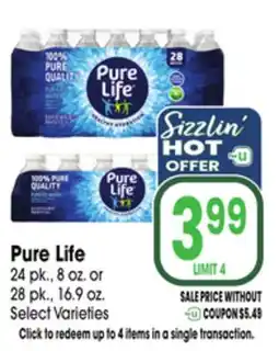 Jewel-Osco Pure Life offer
