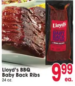 Jewel-Osco Lloyd's BBQ Baby Back Ribs offer