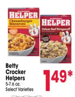 Jewel-Osco Betty Crocker Helpers offer