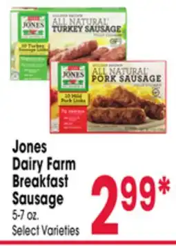 Jewel-Osco Jones Dairy Farm Breakfast Sausage offer