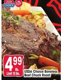 Jewel-Osco USDA Choice Boneless Beef Chuck Roast offer