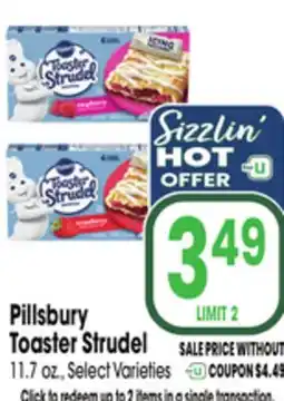 Jewel-Osco Pillsbury Toaster Strudel offer