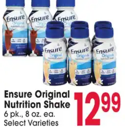 Jewel-Osco Ensure Original Nutrition Shake offer
