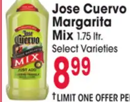 Jewel-Osco Jose Cuervo Margarita Mix offer
