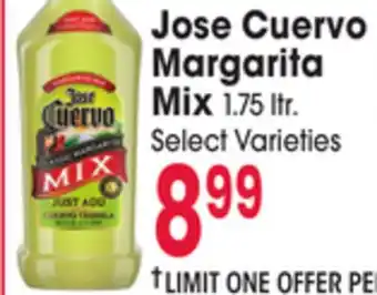 Jewel-Osco Jose Cuervo Margarita Mix offer