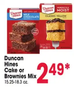 Jewel-Osco Duncan Hines Cake or Brownies Mix offer