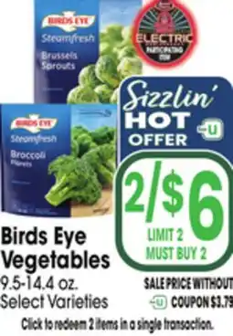 Jewel-Osco Birds Eye Vegetables offer