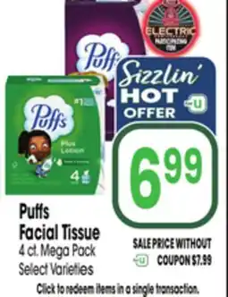 Jewel-Osco Puffs Facial Tissue offer