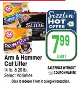 Jewel-Osco Arm & Hammer Cat Litter offer