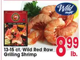 Jewel-Osco 13-15 ct. Wild Red Raw Grilling Shrimp offer