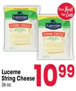 Jewel-Osco Lucerne String Cheese offer