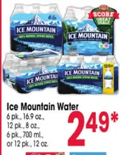 Jewel-Osco Ice Mountain Water offer