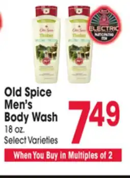 Jewel-Osco Old Spice Men's Body Wash offer