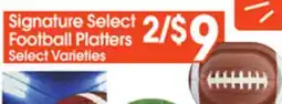 Jewel-Osco Signature Select Football Platters offer