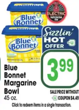 Jewel-Osco Blue Bonnet Margarine Bowl offer