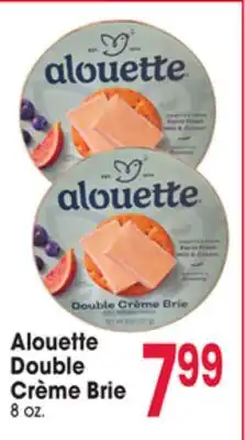 Jewel-Osco Alouette Double Double Crème Brie offer