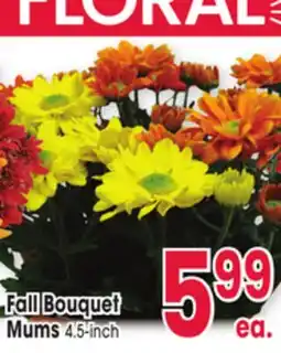 Jewel-Osco Fall Bouquet Mums offer