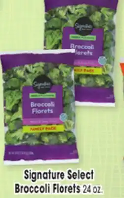 Jewel-Osco Signature Select Broccoli Florets offer