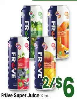 Jewel-Osco FrUve Super Juice offer