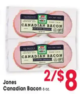 Jewel-Osco Jones Canadian Bacon offer