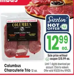 Jewel-Osco Columbus Columbus Charcuterie Trio offer