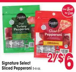 Jewel-Osco Signature Select Sliced Pepperoni offer
