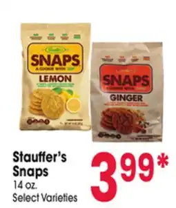 Jewel-Osco Stauffer's Snaps offer