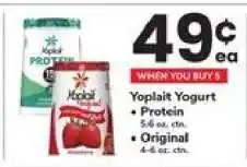 Safeway Yoplait Yogurt offer