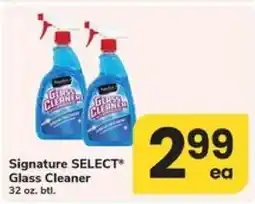 Safeway Signature SELECT Glass Cleaner offer