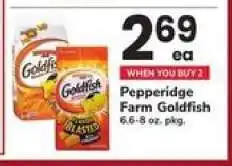 Safeway Pepperidge Farm Goldfish offer