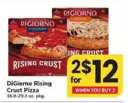 Safeway DiGiorno Rising Crust Pizza offer