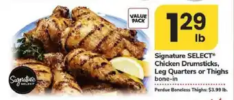 Safeway Signature SELECT Chicken offer