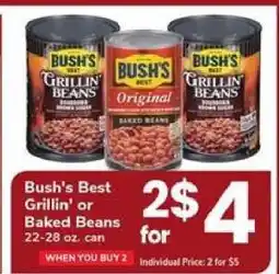 Safeway Bush's Best Grillin' or Baked Beans offer