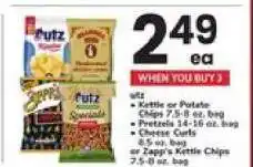 Safeway Utz Snacks offer