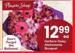 Safeway Gerbera Daisy Alstromeria Bouquet offer