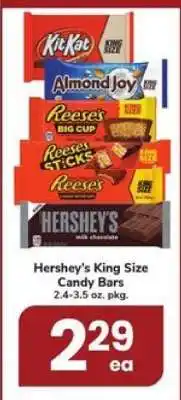 Safeway Hershey's King Size Candy Bars offer