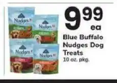 Safeway Blue Buffalo Nudges Dog Treats offer