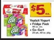 Safeway Yoplait Yogurt & Go-Gurt offer