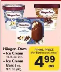 Safeway Häagen Dazs Ice Cream offer