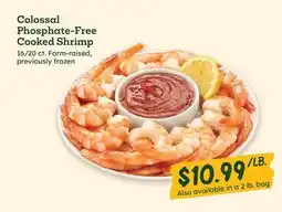 Sprouts Farmers Market Colossal Phosphate-Free Cooked Shrimp offer