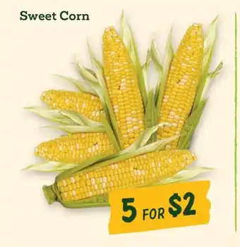 Sprouts Farmers Market Sweet Corn offer