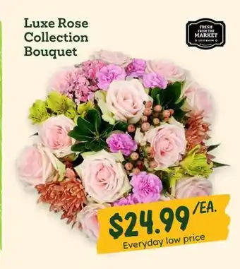 Sprouts Farmers Market Luxe Rose Collection Bouquet offer