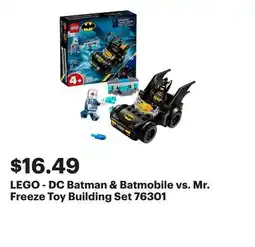Best Buy LEGO - DC Batman & Batmobile vs. Mr. Freeze Toy Building Set 76301 offer